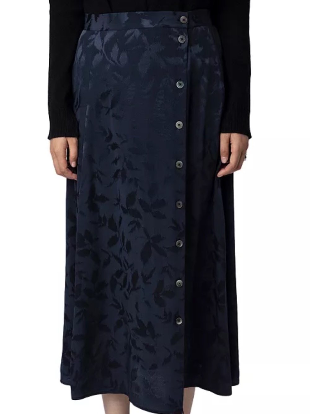 Zadig&Voltaire June Jac Silk Skirt